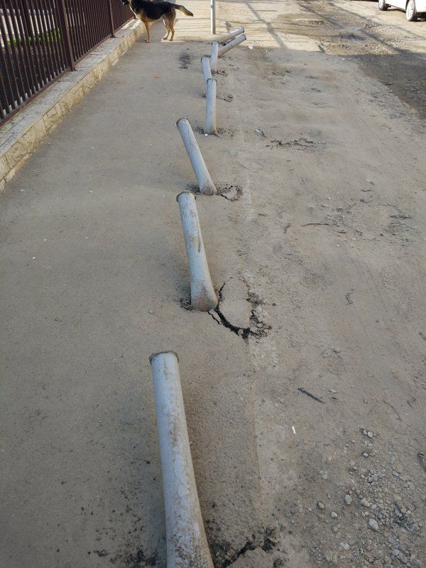 состояние дороги на Циолковского убитые дороги в Краснодаре