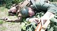 Реконструкция военного эпизода Великой Отечественной войны . Фото: Савва Юдин Реконструкция военного эпизода Великой Отечественной войны . Фото: Савва Юдин