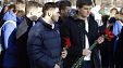 В Краснодаре почтили память погибшего в Сирии летчика. Фото: Анна Андрияненко В Краснодаре почтили память погибшего в Сирии летчика. Фото: Анна Андрияненко