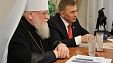В редакции ГРИК "Вольная Кубань" прошла традиционная встреча с Митрополитом Исидором. Фото:Савва Юдин В редакции ГРИК "Вольная Кубань" прошла традиционная встреча с Митрополитом Исидором. Фото:Савва Юдин