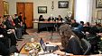 В редакции ГРИК "Вольная Кубань" прошла традиционная встреча с Митрополитом Исидором. Фото:Савва Юдин В редакции ГРИК "Вольная Кубань" прошла традиционная встреча с Митрополитом Исидором. Фото:Савва Юдин