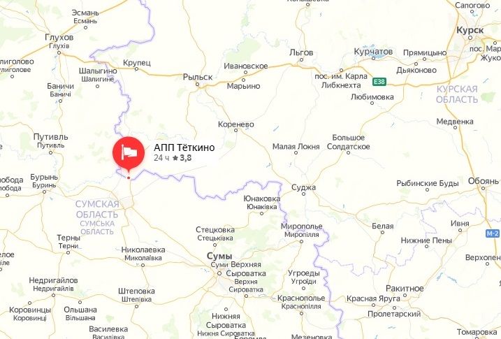 Карта курск дьяконово