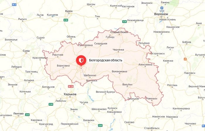 Белгородская область граница с украиной последние новости карта