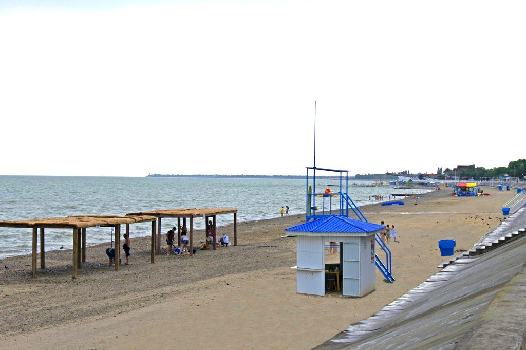 Пляжи приморско ахтарска