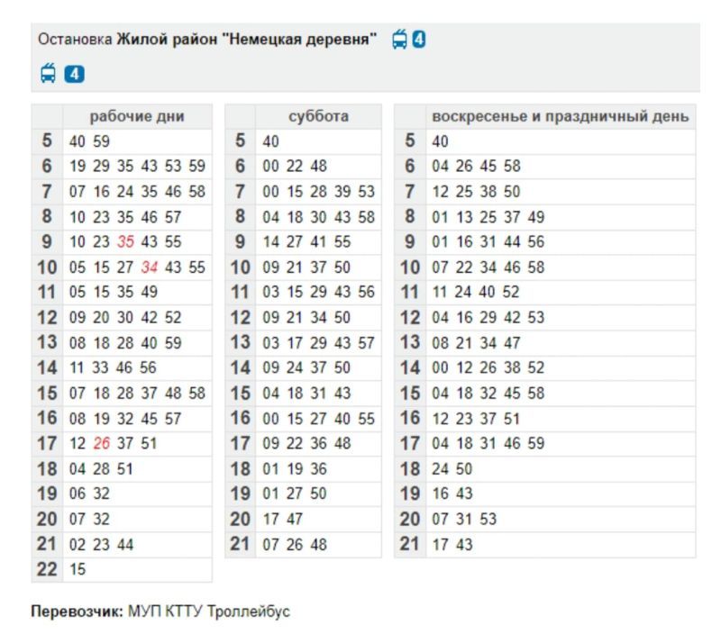 Расписание электробусов красноярск