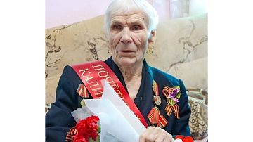 Вековой юбилей! От всей души поздравляем ветерана  