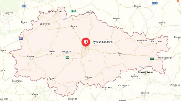 Рыльск город курская область карта