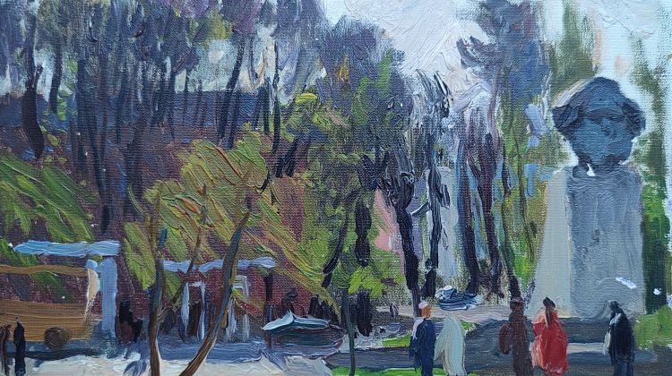 В красках родного края: уникальные работы Григория Булгакова впервые на выставке "Сантал" В красках родного края: уникальные работы Григория Булгакова впервые на выставке "Сантал"